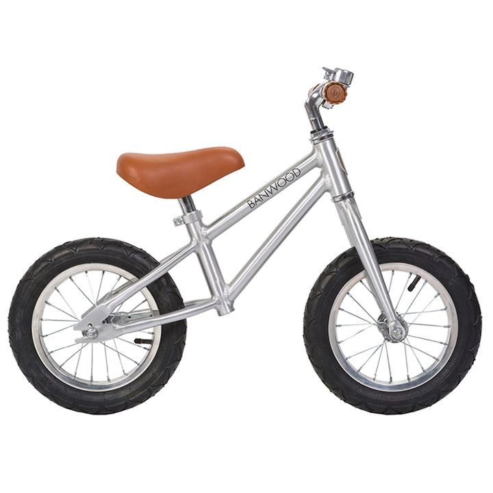 Banwood First Go Balance Bike - Chrome