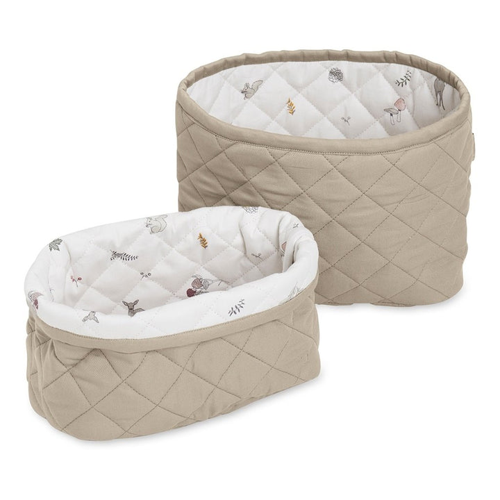 Cam Cam Copenhagen Quilted Storage Basket Set - Hazel