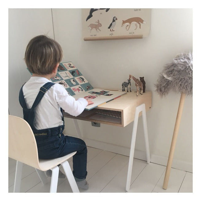 In2Wood Kids Desk - White