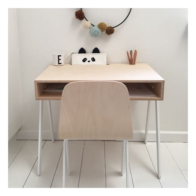 In2Wood Kids Desk - White