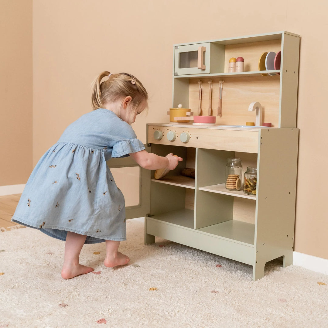 Little Dutch Wooden Toy Kitchen - Mint