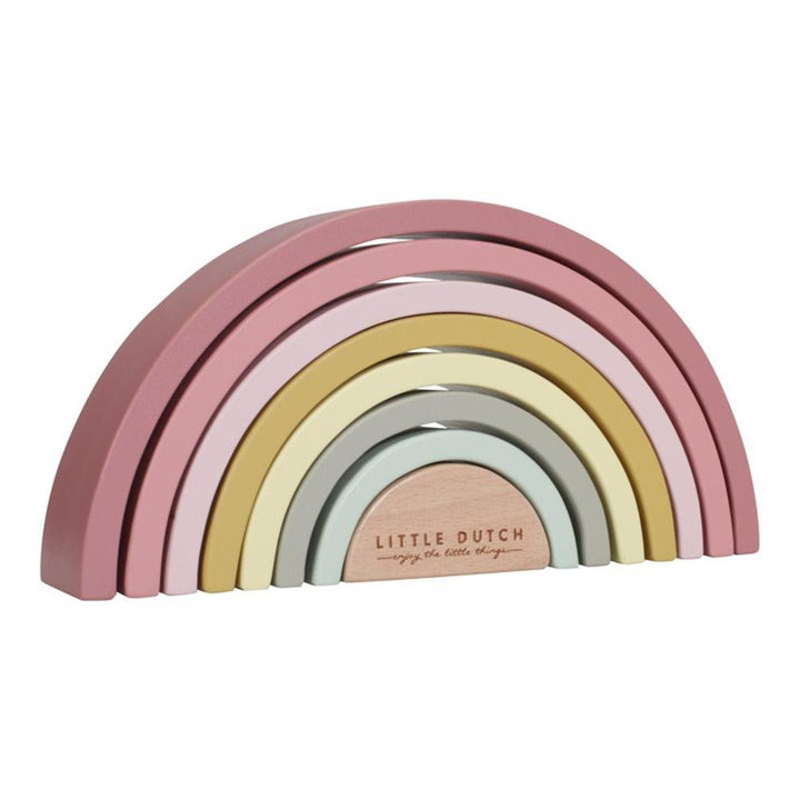 Little Dutch Rainbow Stacker - Pink