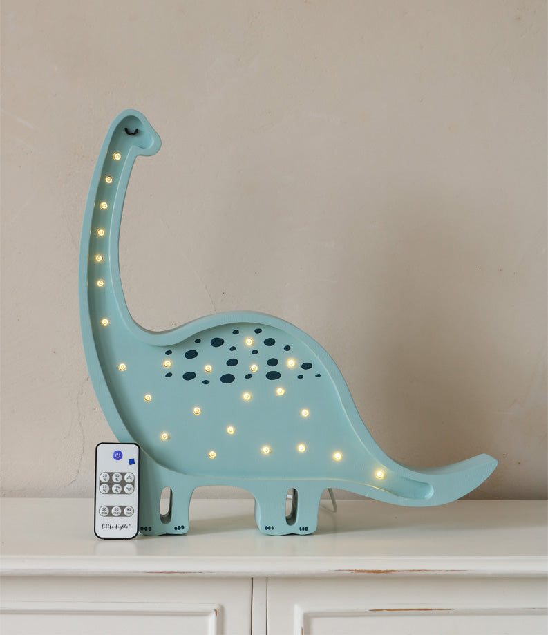 Little Lights Dino-Lampe - Prähistorisches Blau