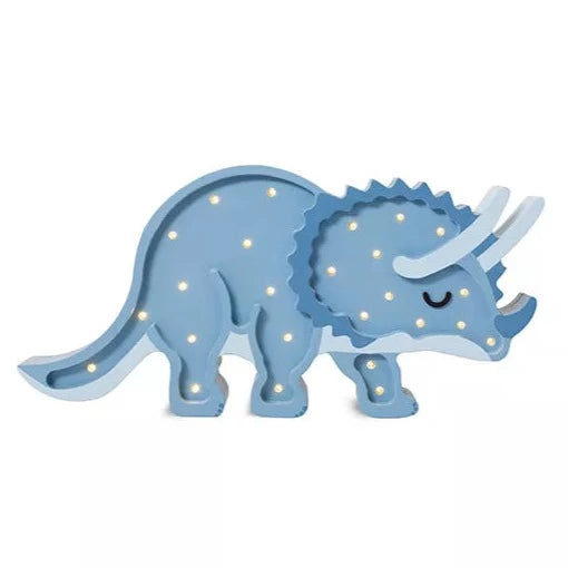 Lampe Little Lights Dino Triceratops - Jurassic Navy