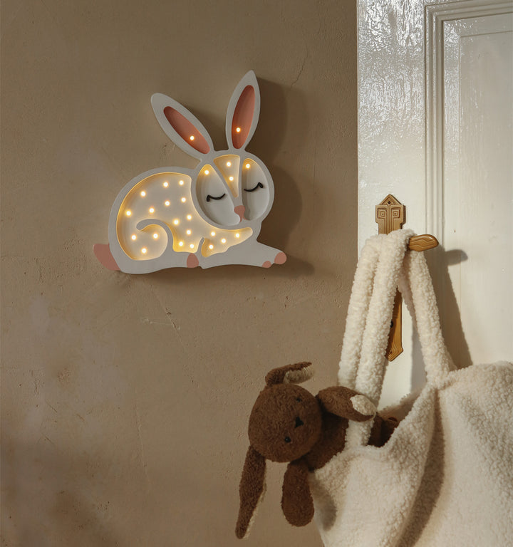 Little Lights Rabbit Lamp | Snow White