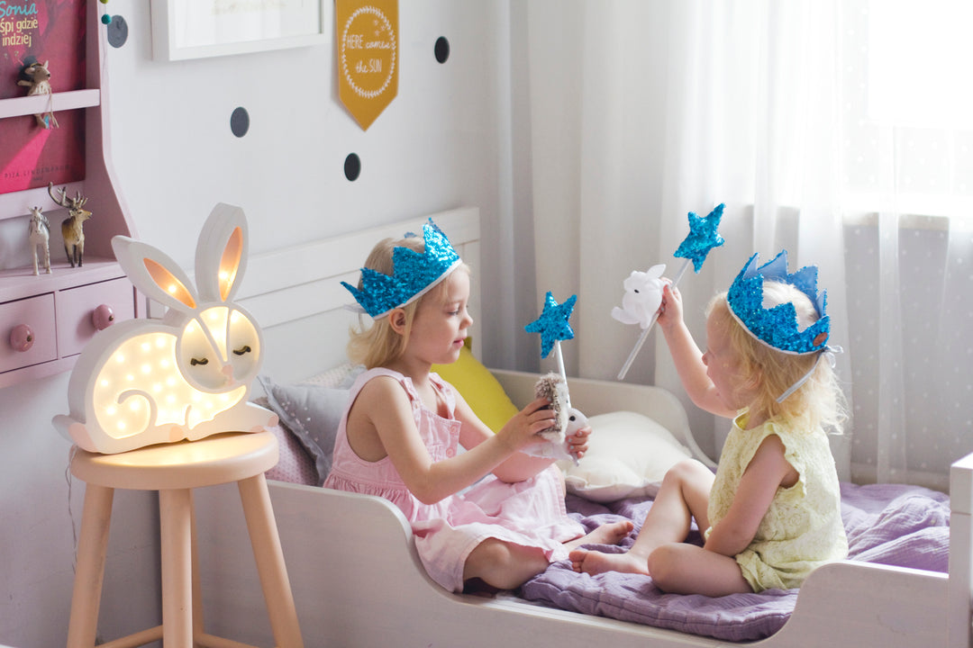 Little Lights Rabbit Lamp | Snow White