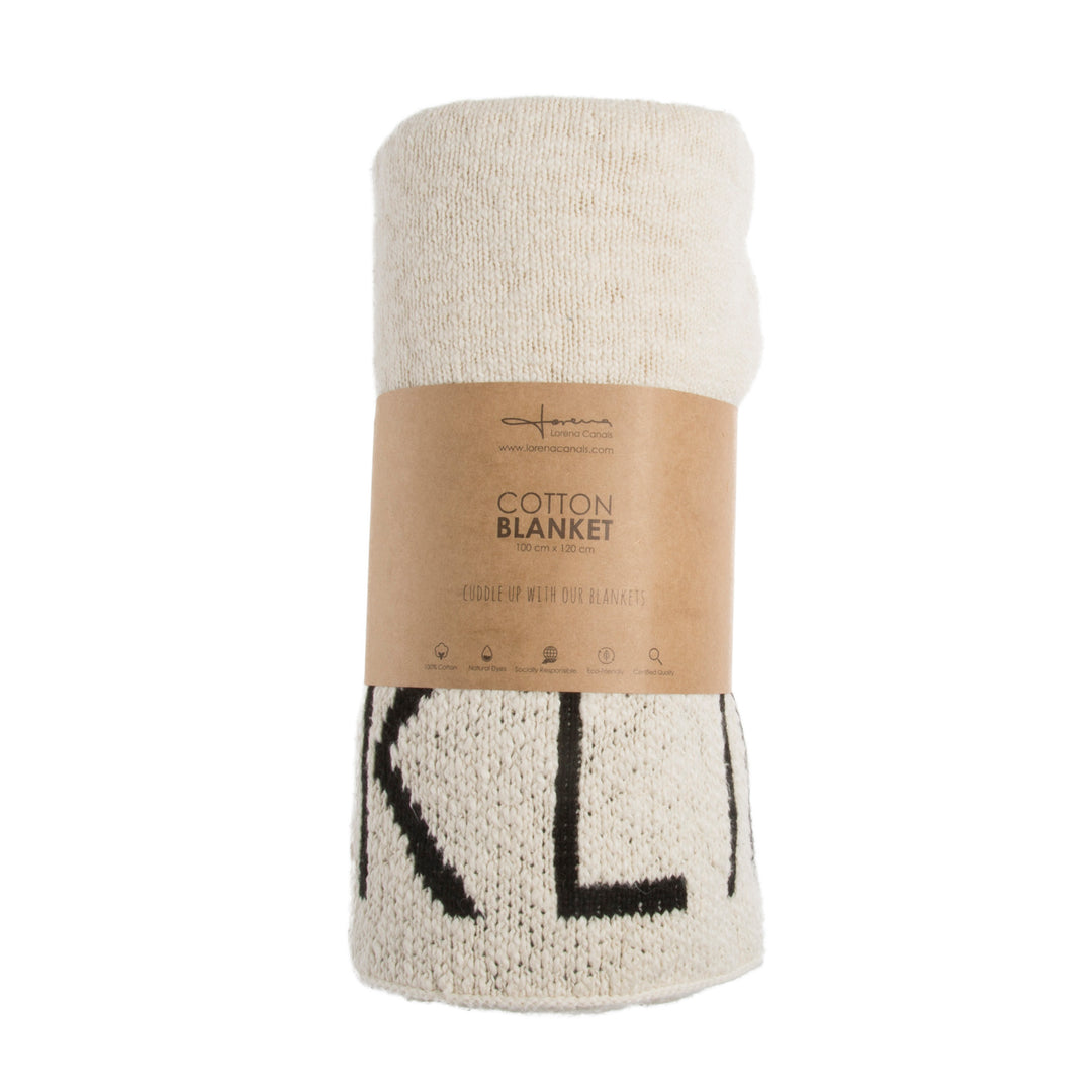 Lorena Canals Baby Blanket - ABC Natural