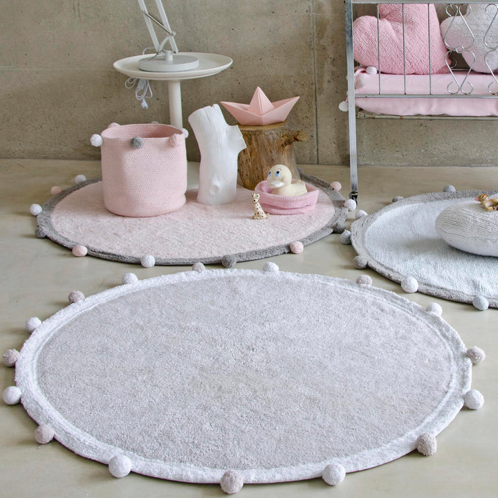 Lorena Canals Machine Washable Rug - Bubbly Soft Grey