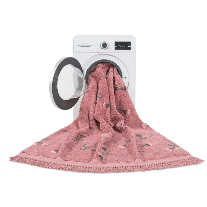 Lorena Canals Machine Washable Rug -  English Garden Ash Rose