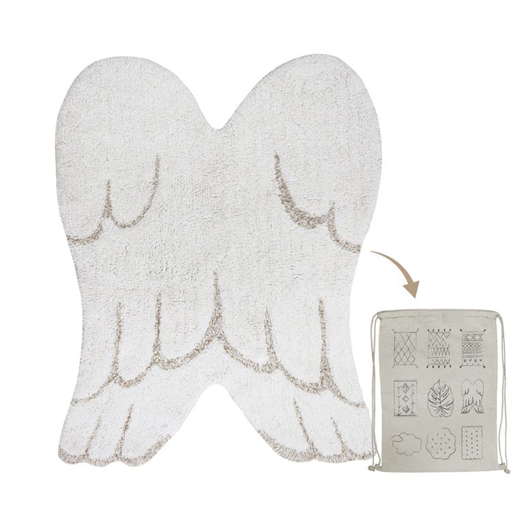 Lorena Canals Machine Washable Rug - Mini Wings