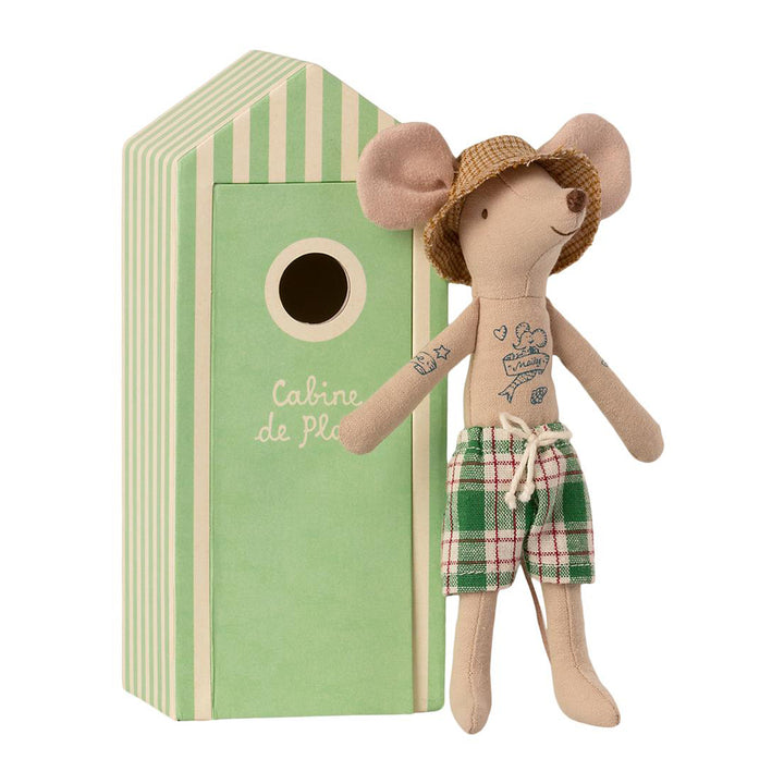 Maileg Beach Cabin Mouse - Dad