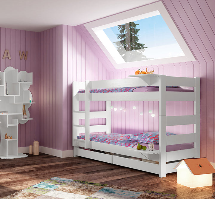 Mathy By Bols Dominique Bunk Bed - Colour Lacquer (20+ Colours)