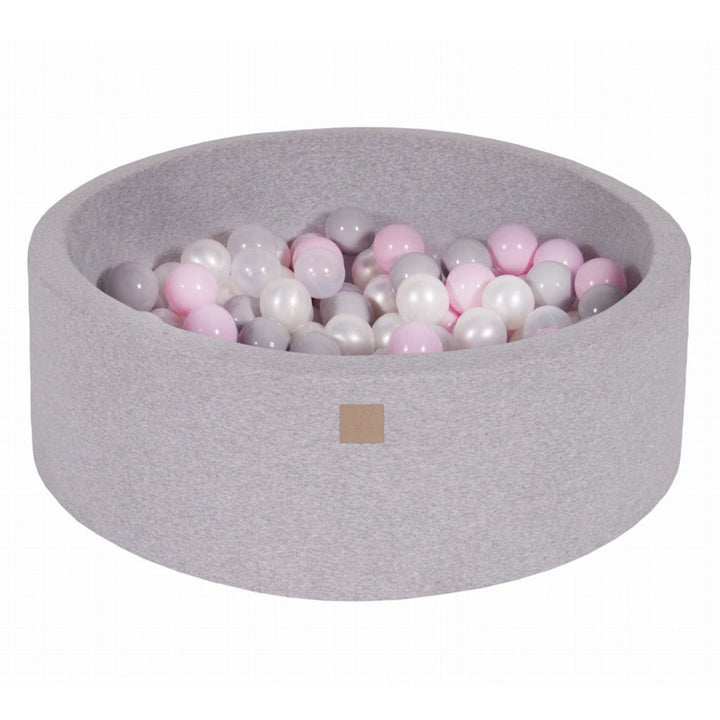 Meowbaby Light Grey Ball Pit - Various Ball Colours