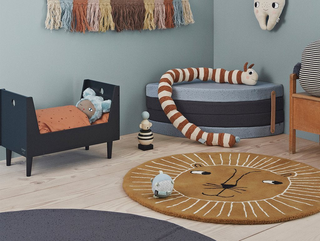 OYOY Lion Rug - Caramel