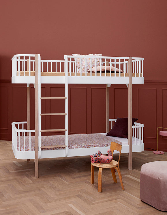 Oliver Furniture Wood Bunk Bed - White/Oak