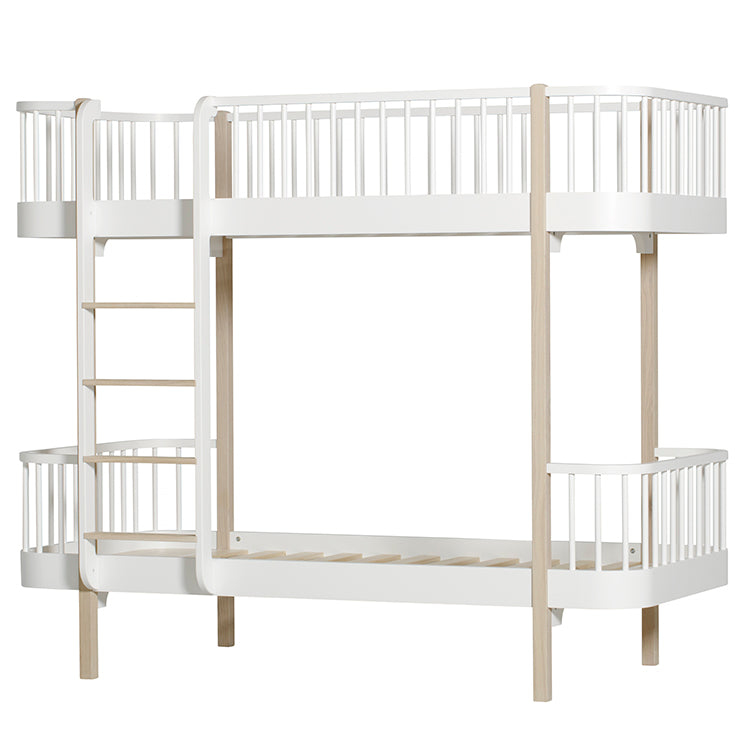 Oliver Furniture Wood Bunk Bed - White/Oak