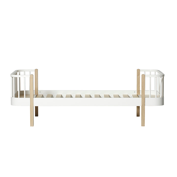 Oliver Furniture Wood Kids Single Bed - White/Oak