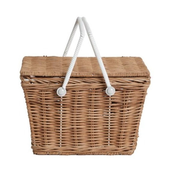 Olli Ella Piki Rattan Basket - Natural