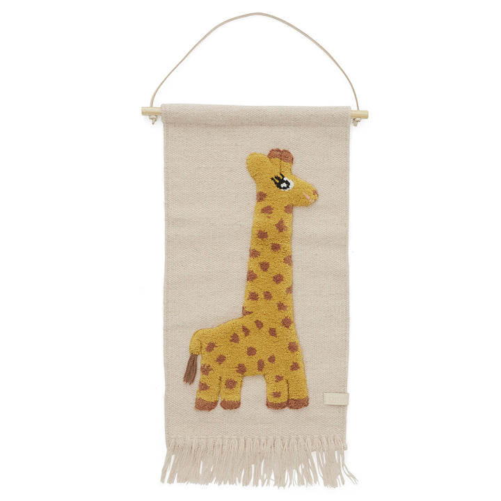 OYOY Giraffe Rosa Wandhalter