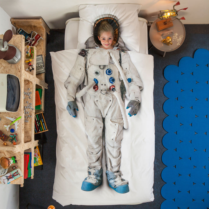 Snurk Astronaut Bio-Bettwäsche-Set