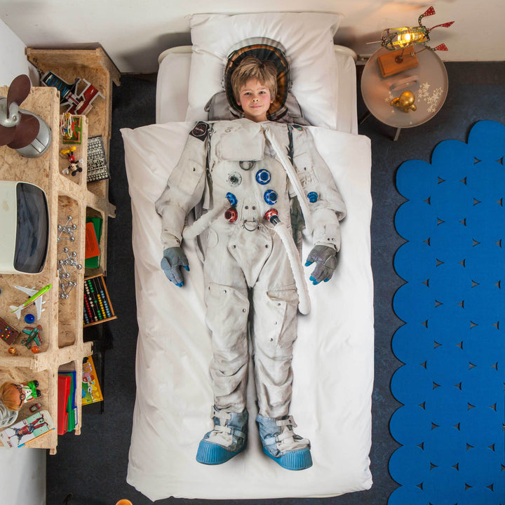 Snurk Astronaut Bio-Bettwäsche-Set