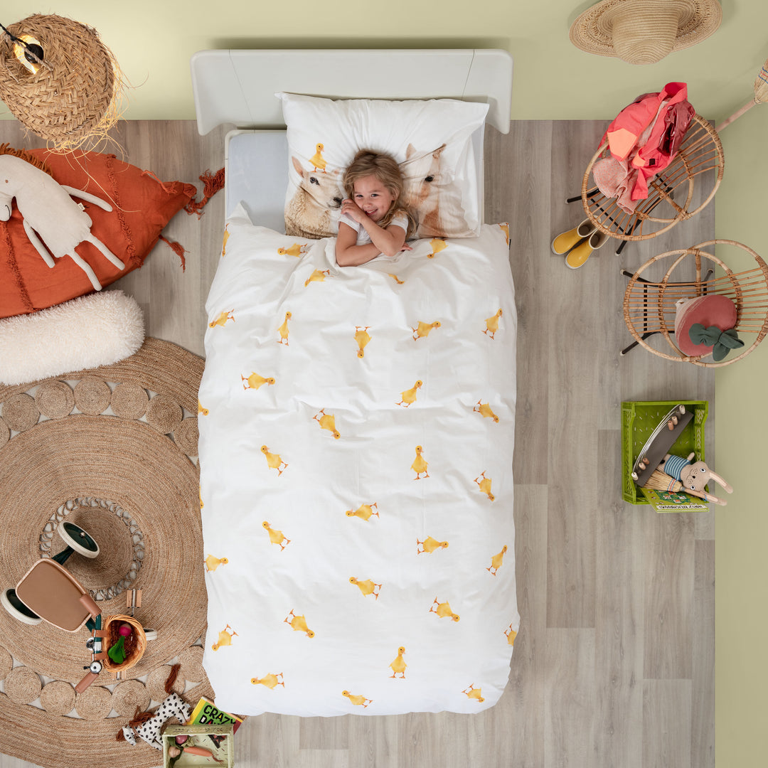 Snurk Farm Friends Organic Bedding Set