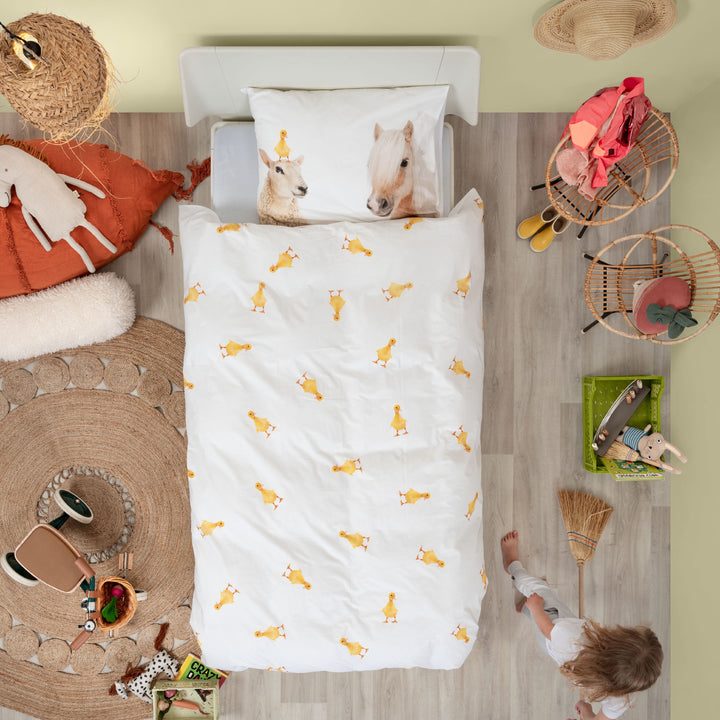 Snurk Farm Friends Organic Bedding Set