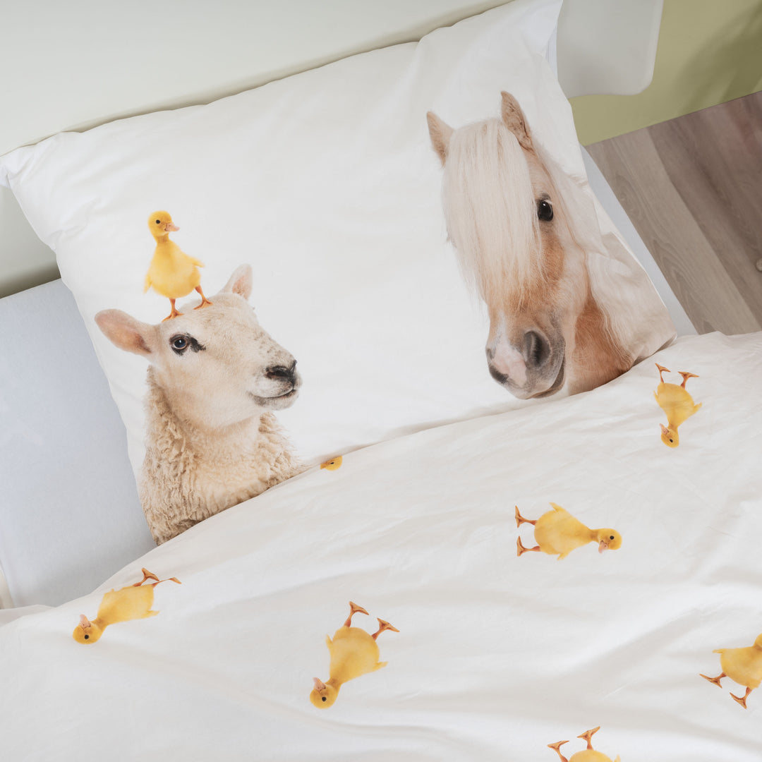 Snurk Farm Friends Organic Bedding Set