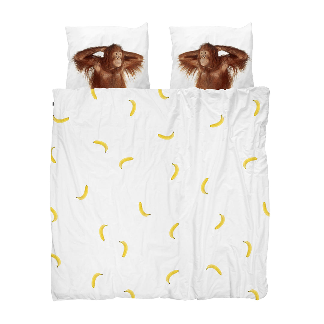 Snurk Monkey Organic Bedding Set