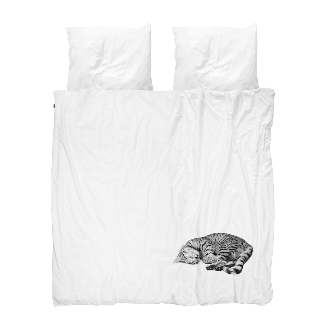 Snurk Ollie Cat Organic Bedding Set