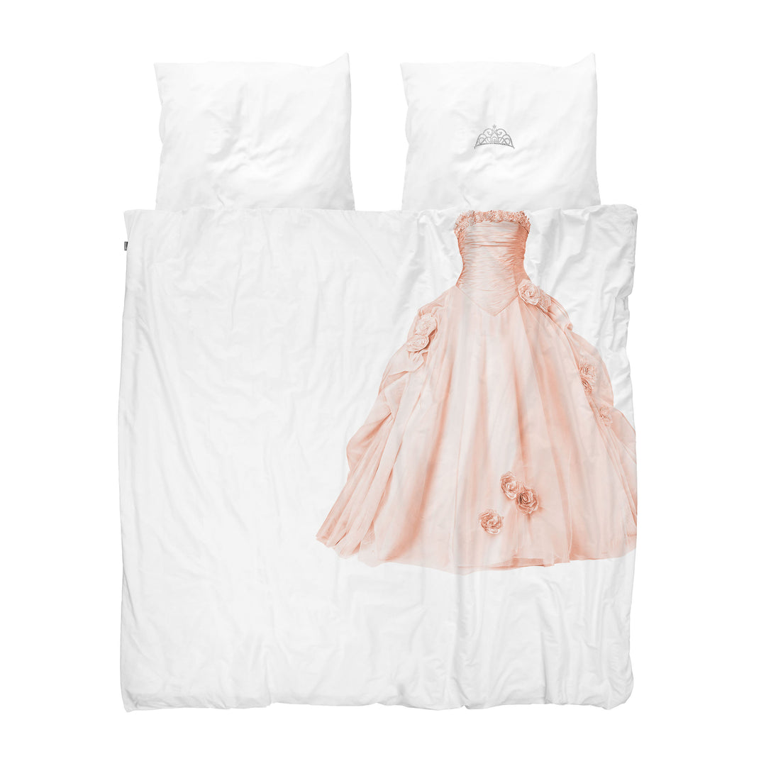 Snurk Princess Pink Organic Bedding Set