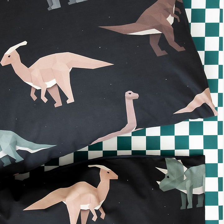 Dinosaur Bedding Set Dark - Single