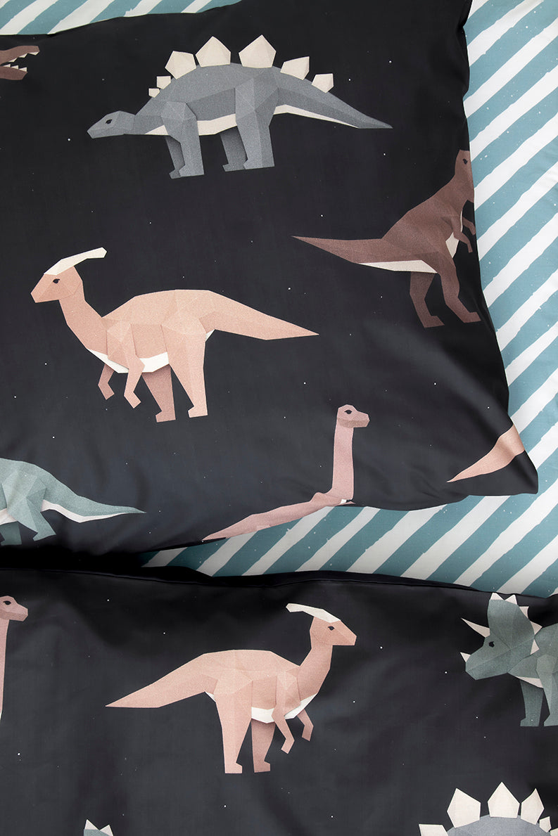 Dinosaur Bedding Set Dark - Single