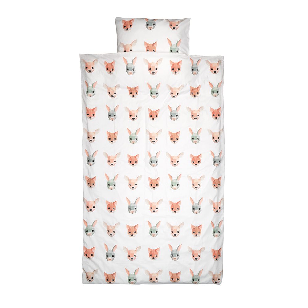 Forest Animals Bedding Set - Single