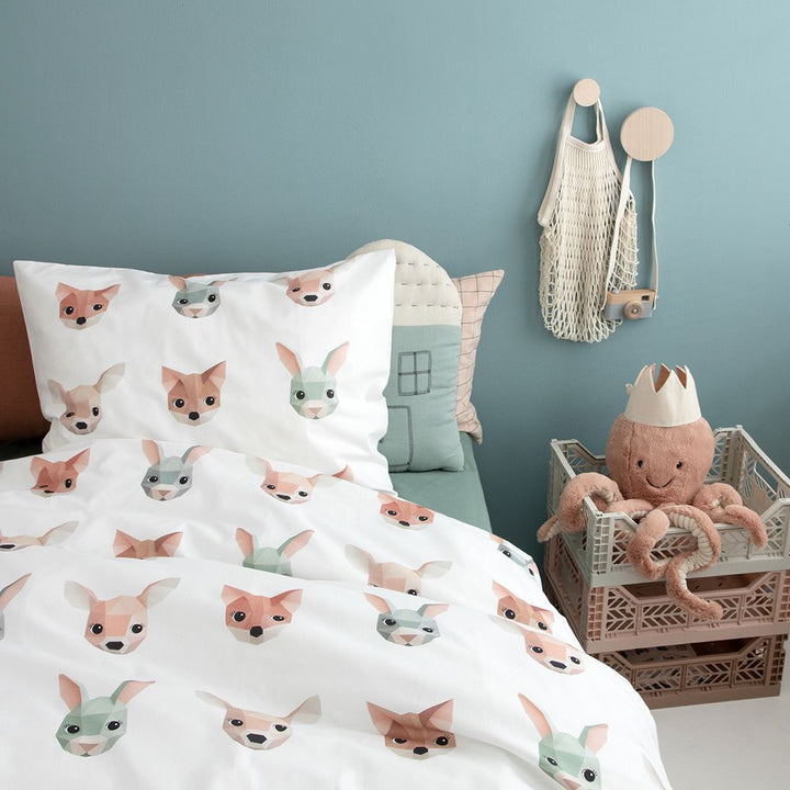 Forest Animals Bedding Set - Single