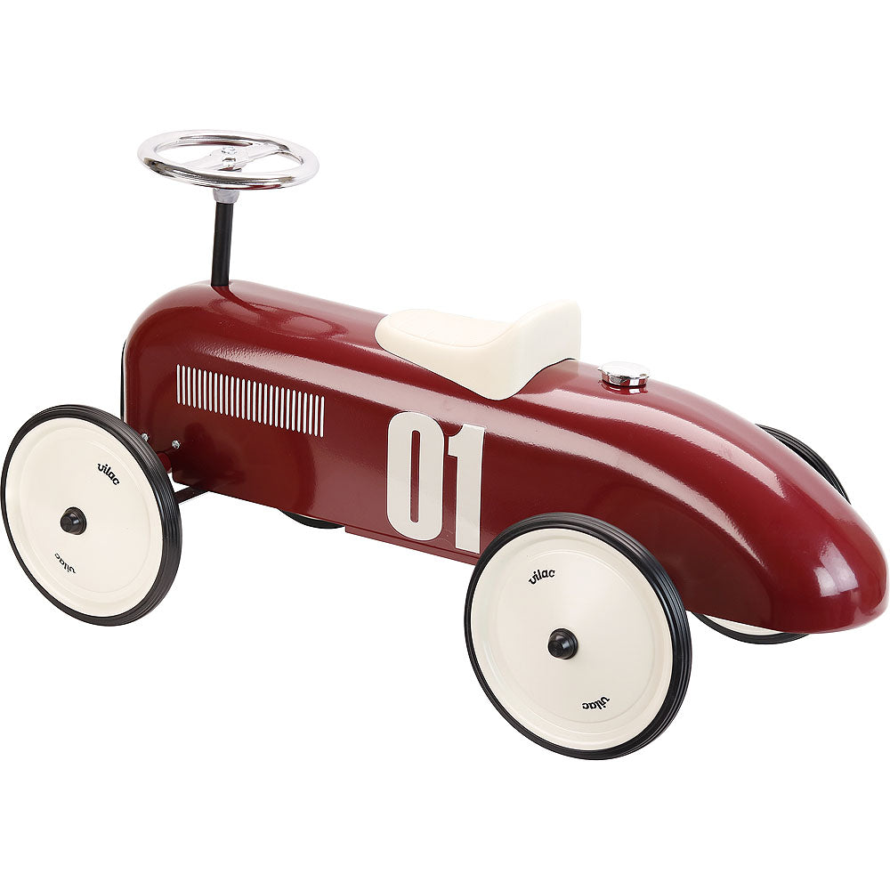 Personalised Vilac Vintage Ride On Car  - Burgundy