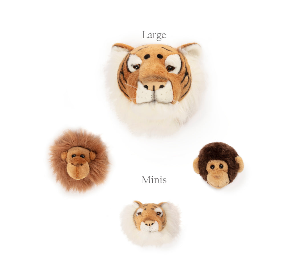 Mini jouets muraux Wild &amp; Soft - Coffret Jungle (lot de 3)