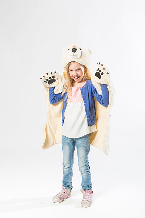 Costume d'animal sauvage et doux - Ours polaire