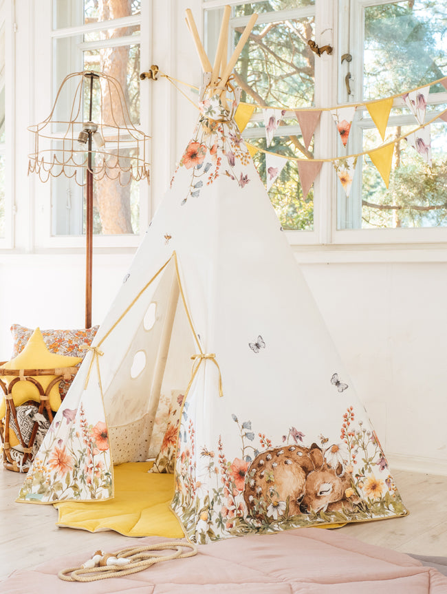 Wildflowers Teepee Tent