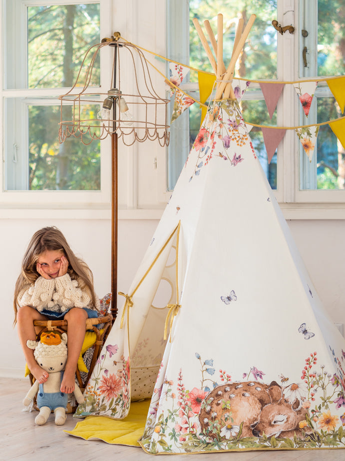 Wildflowers Teepee Tent