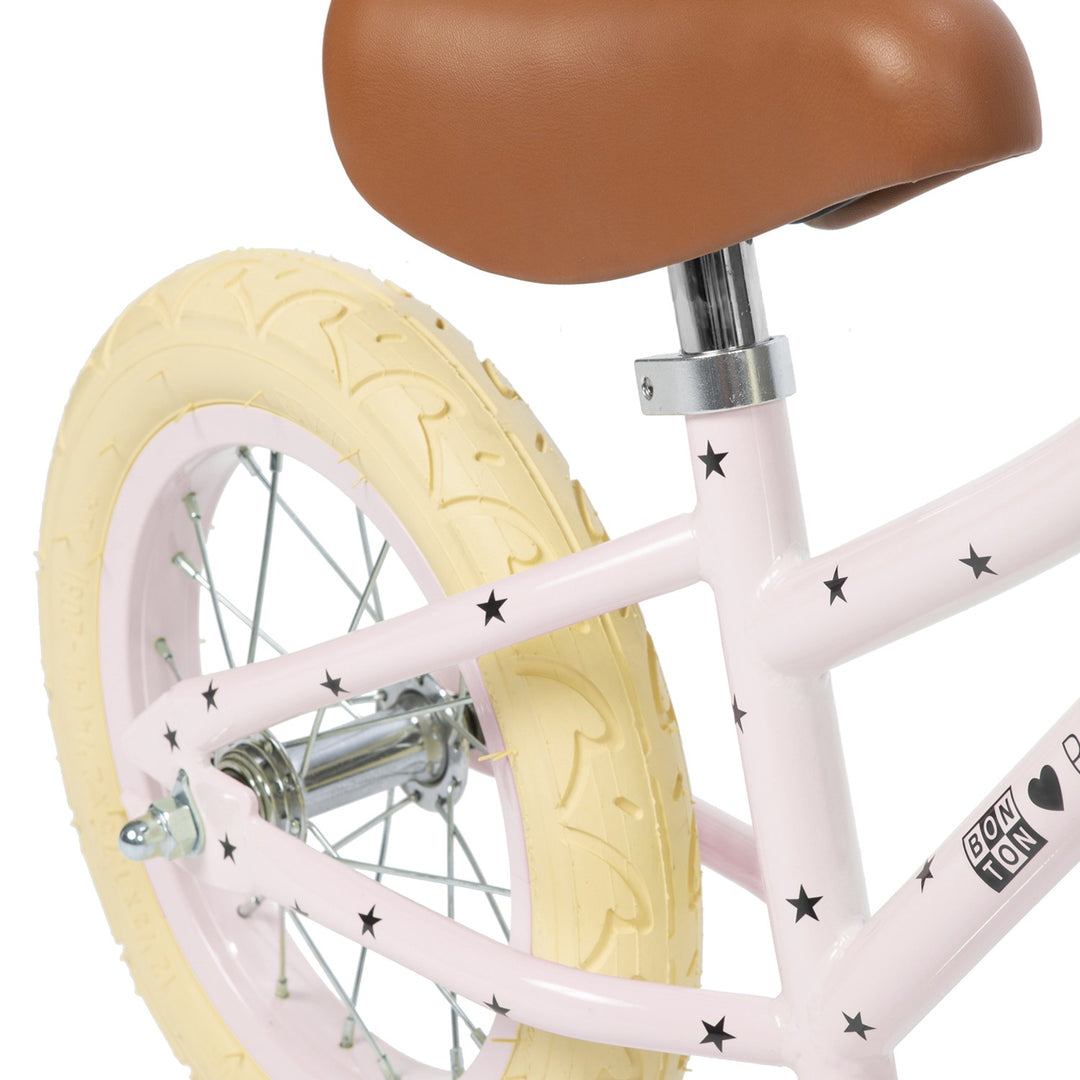 Vélo d'équilibre First Go de Banwood + Bonton - Rose | Étoiles