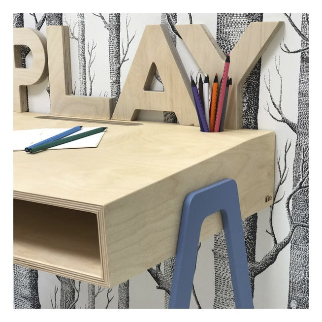 In2Wood Kids Desk - Blue