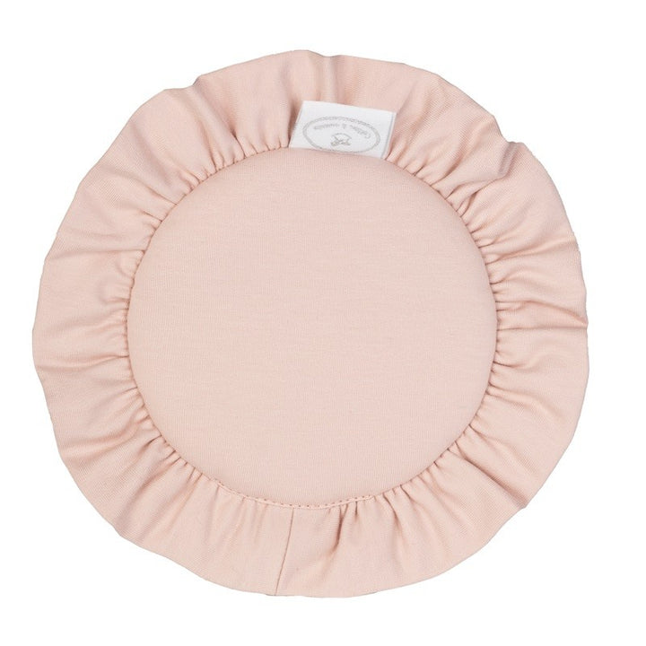 Mini Doll House Playmat With Ruffles - Powder Pink