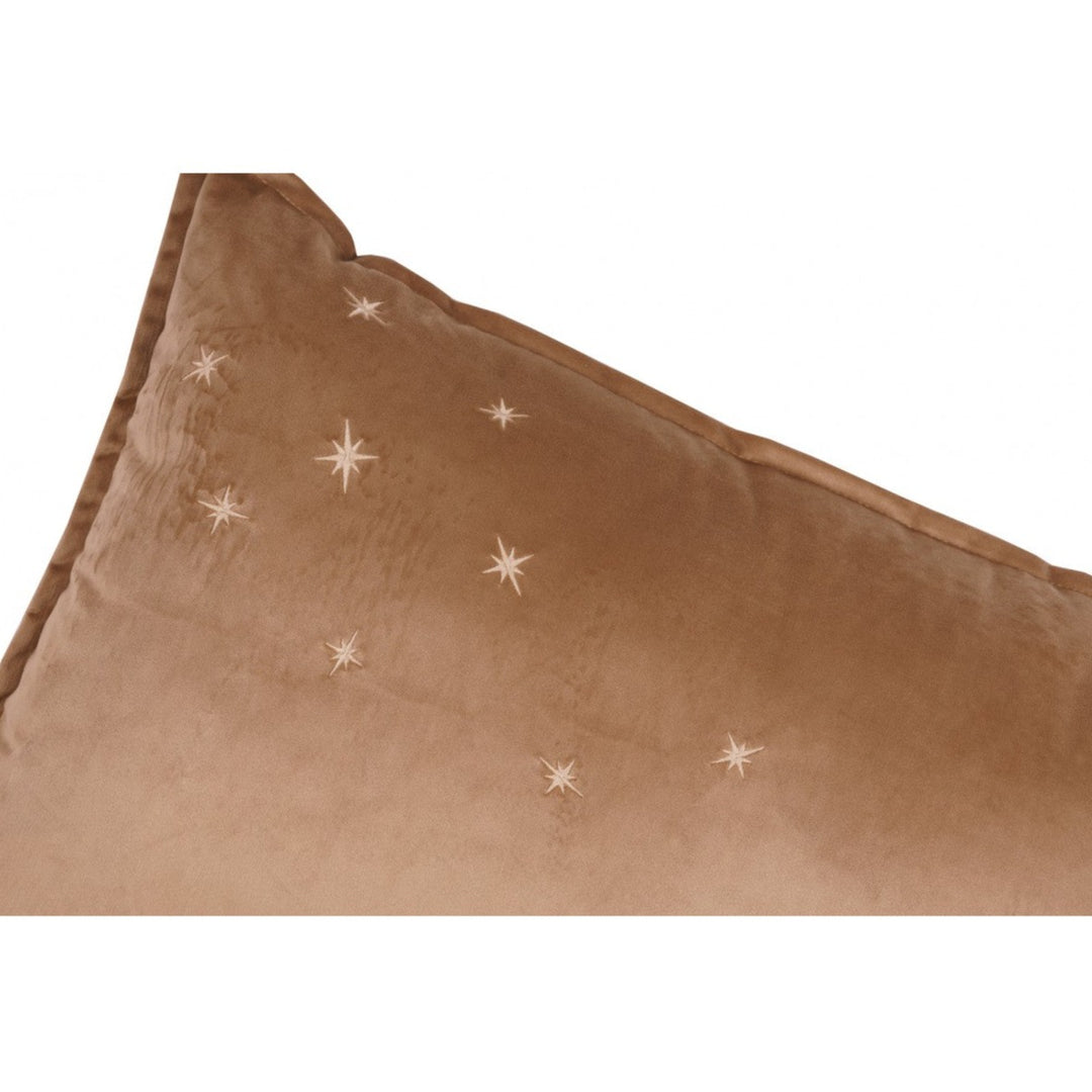 Personalised Luxury Velvet Cushion - Bronze